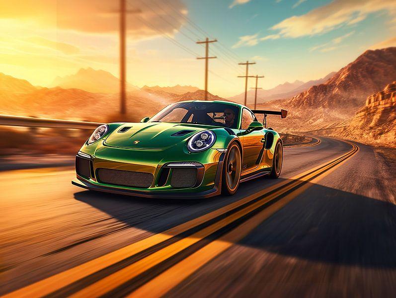 Porsche 911 GT3 RS van PixelPrestige