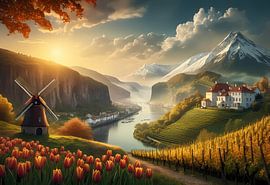 Europe by Henk Verstraaten