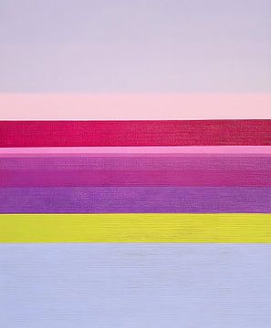 Kleuren van de Zomer: Abstracte Harmonie van But First Framing