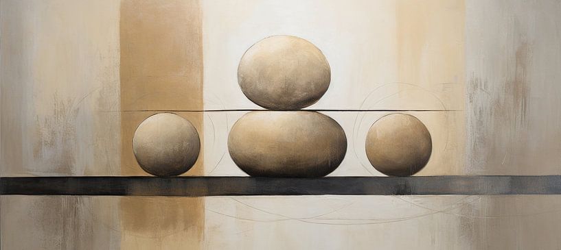 Abstract Gold by Abstract Painting