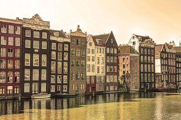Inner city of Amsterdam Netherlands Old