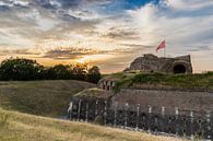 Fort Sint Pieter in Maastricht during sunset by Kim Willems thumbnail