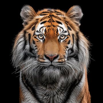 Portret tijger van TheXclusive Art