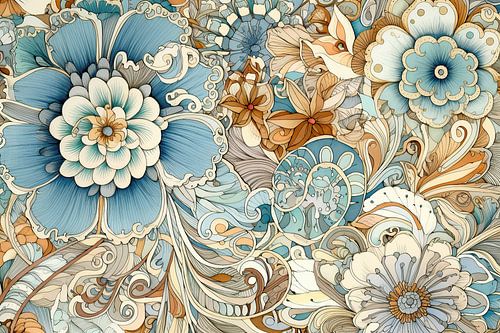 Malen von beruhigenden Strichen | Einen Moment still stehen