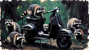 The invasion of the raccoons