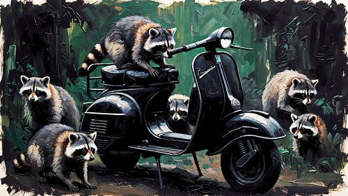 De invasie van de wasberen