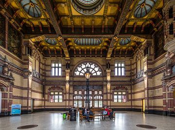 De oude stationshal in Groningen. van Claudio Duarte