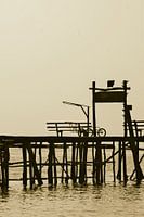 été indien pier vacances d'été | mer océan bali style boho | voyage wanderlust photographie