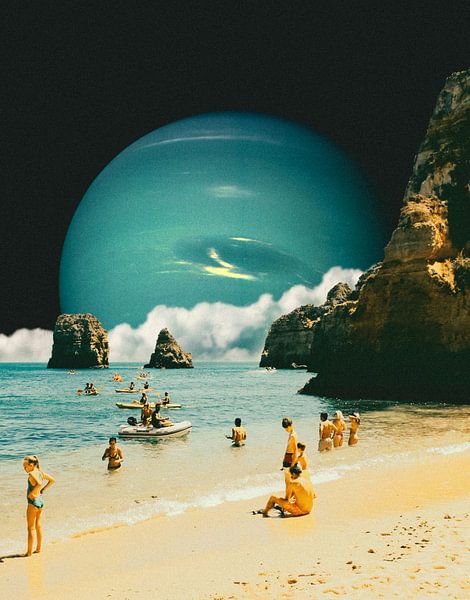 Weltraum-Strand von Taudalpoi 