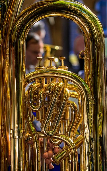 Schitterende tuba van Patricia Hofmeester