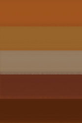 Strepen in oranje, oker, wit, terracotta, bruin. Moderne abstracte kunst.