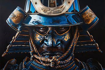 Japanse samoerai krijger,veldheer,shogun van Egon Zitter