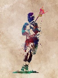 Lacrosse Sport Kunst #Lacrosse #Sport von JBJart Justyna Jaszke