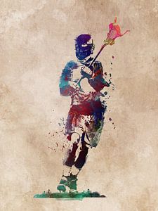 Lacrosse Sport Kunst #Lacrosse #Sport
