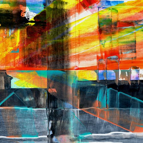 Abstrait carré #107