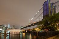 New York   im Abendlicht van Kurt Krause thumbnail