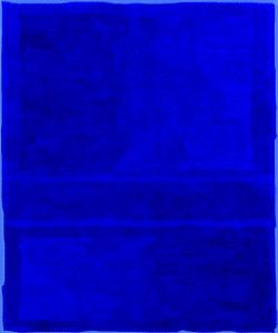 Königsblau auf Blau, abstrakt