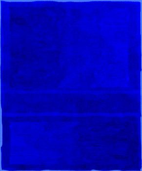 Königsblau auf Blau, abstrakt