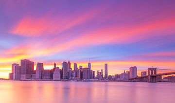 Skyline New York City - Manhattan (USA) van Marcel Kerdijk