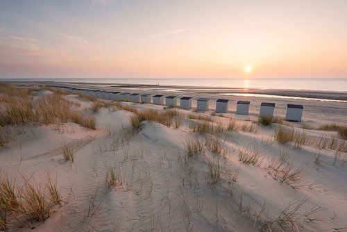 Scène d'été sur la côte de Zélande