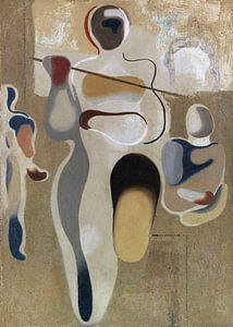 Speerwerfer und Sportler, WILLI BAUMEISTER, 1932
