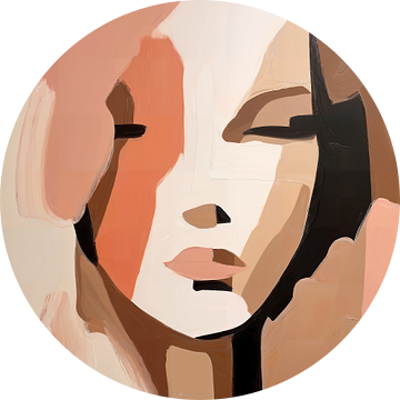 Earth tones woman (gezien bij vtwonen) van Bianca ter Riet