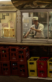 Un chef à l'œuvre à Tokyo sur Bart van Lier