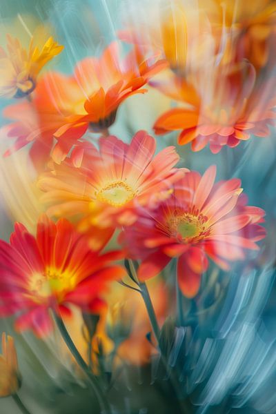 Verträumte Gerberas von ARTemberaubend