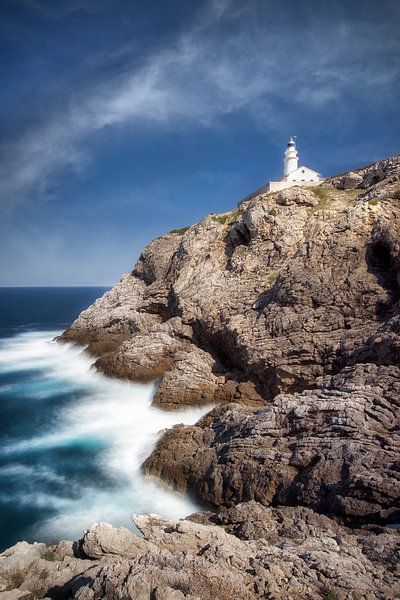 Leuchtturm Capdepera auf der Insel Mallorca. von Voss Fine Art Fotografie