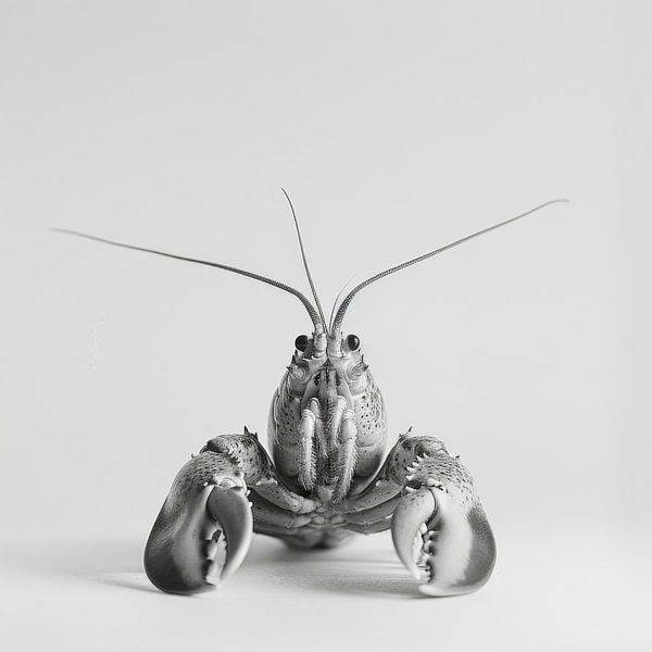 Makroaufnahme eines Hummers von Poster Art Shop