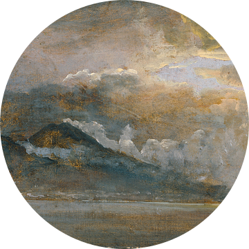 De baai van Napels met de Vesuvius, Johan Christian Dahl, Johan Christian Dahl.