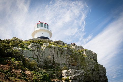 Lighthouse on the south coast of South Africa