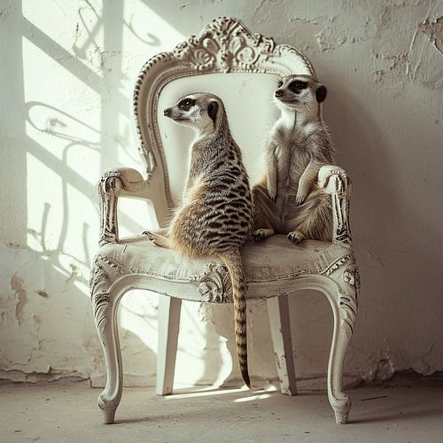 Meerkats Live on Stand