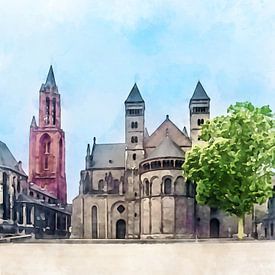 Maastricht, Vrijthof by Danny de Klerk