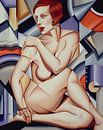 Cubist Nude von Catherine Abel Miniaturansicht