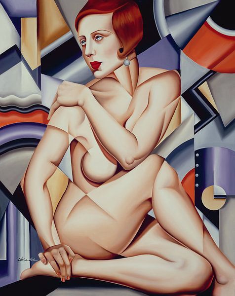 Cubist Nude par Catherine Abel