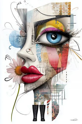 caricature fantaisiste, artistique et drôle