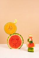 Tower of' Fruit Still Life