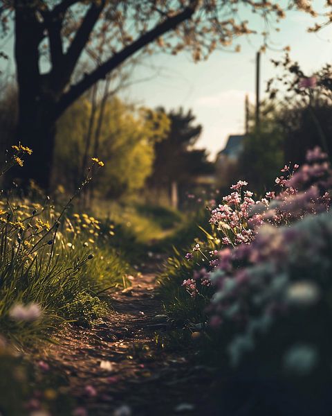 Frühlingslandschaft von fernlichtsicht