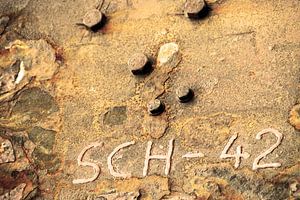 Minimalismus Kunst Fotografie Rusty Schiff Wand Alt