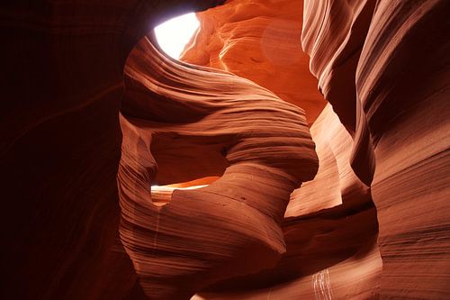 Tête du Lower Antelope Canyon