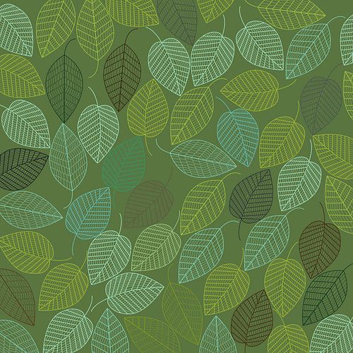 LEAVES ENSEMBLE KALE & PASTEL