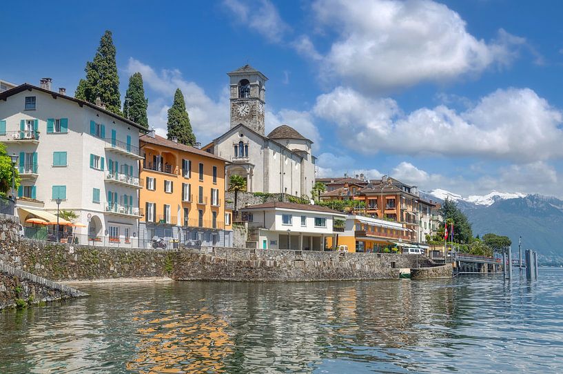 Brissago am Lago Maggiore van Peter Eckert