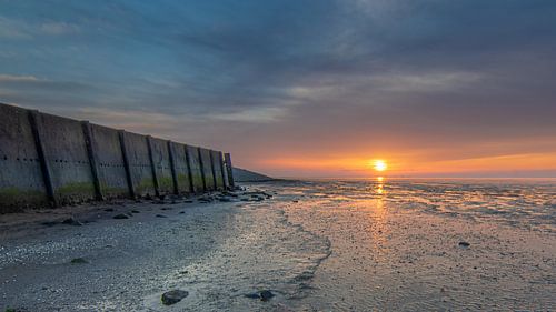 Sonnenuntergangsbrüstung Wieringen