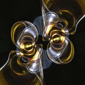 Schitterend glaswerk