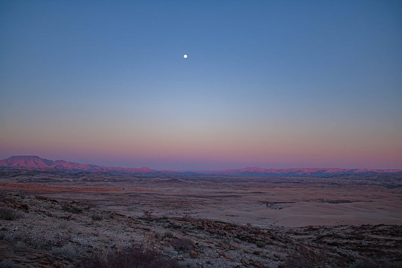 Abenddämmerung in Namibia von Bin Chen