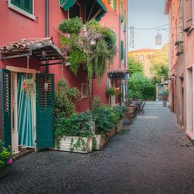 Street in Lazise | Travel Photography | Lake Garda Italy by Marijn Alons