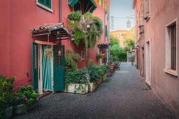 Street in Lazise | Travel Photography | Lake Garda Italy