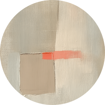 Modern abstract in Japandi stijl van Japandi Art Studio