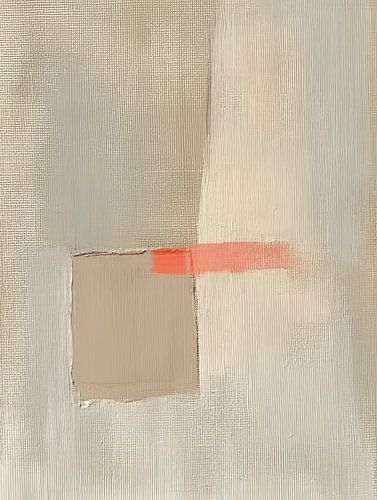 Abstrait moderne dans le style japonais sur Japandi Art Studio